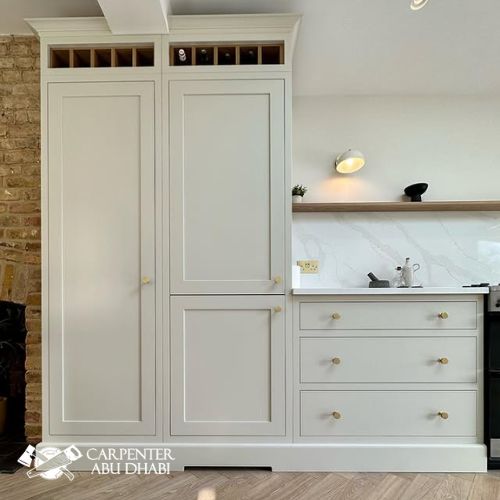 Elegant, modern, neutral, sophisticated, functional, warm.