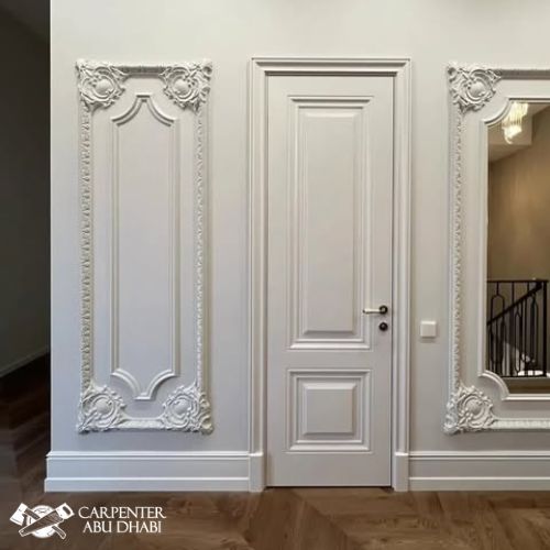 Artistic custom door Al Shamkha